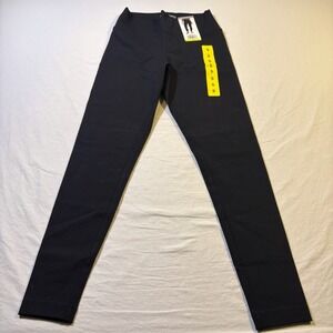 matty m Black High Waisted Athletic Leggings Size Small Activewear